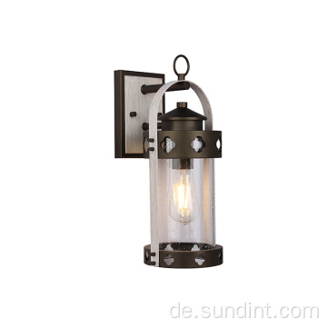 Stilvoller Garten Single Light Outdoor Wandleuchte